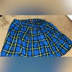 Plaid skirt